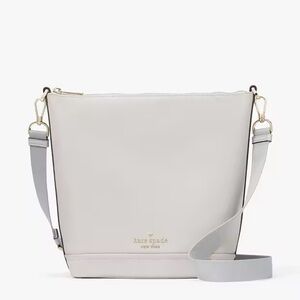 NWT Kate Spade Gray Chelsea Duffle Crossbody